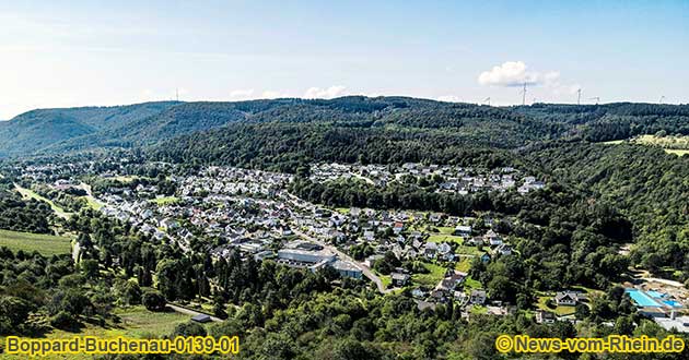 Boppard Buchenau ist ein Ortsteil von Boppard am Rhein. Hier befindet sich das Thermal-Freibad.